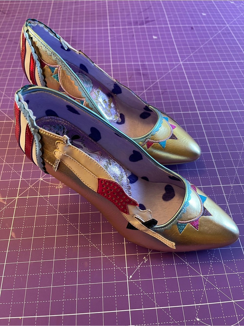 NWOB Irregular Choice Circus Heels size 38